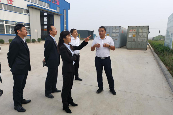 陜西航天建設集團有限公司總經理、黨委副書記謝明娟率隊赴遼寧一諾環保產業集團開展考察調研工作