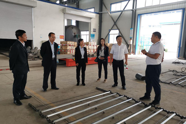 陜西航天建設集團有限公司總經理、黨委副書記謝明娟率隊赴遼寧一諾環保產業集團開展考察調研工作